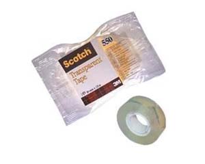 Lmlente 19mm*33m, caurspdga, 3M Scotch 550